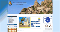 Desktop Screenshot of comune.melitodiportosalvo.rc.it